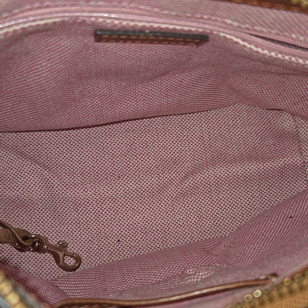 Dooney & Bourke Leather Shoulder Bag - Picture 6 of 16